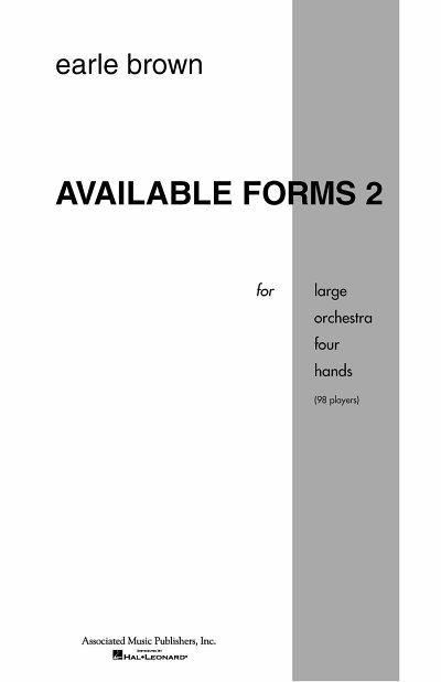 E. Brown: Available Forms 2