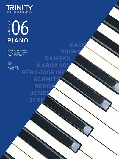 Piano Exam Pieces 2018-2020 Grade 6, Klav (+CD)