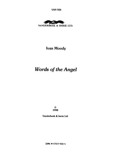I. Moody: Words of the Angel, Fch (Chpa)
