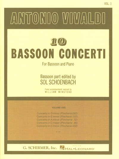 A. Vivaldi: 10 Bassoon Concerti, Vol. 1