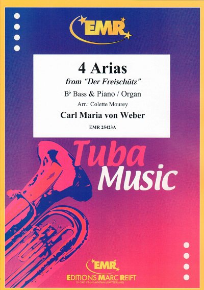 C.M. von Weber: 4 Arias, TbBKlv/Org