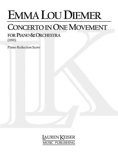 Concerto in One Movement for Piano and Orc, KlavOrch (Part.)