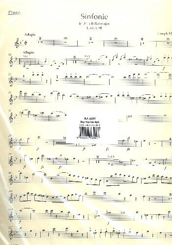 J. Haydn: Sinfonie B-Dur Hob. I:98, Sinfo (HARM)