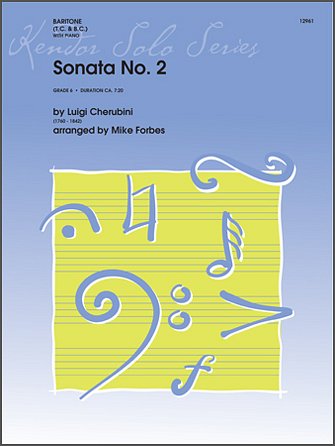 L. Cherubini: Sonata No. 2, GesBrKlav