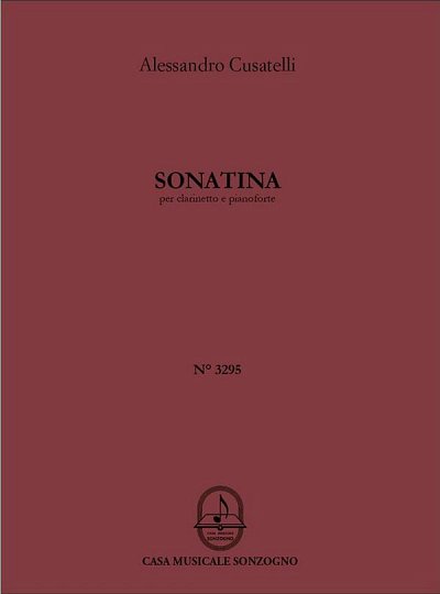 A. Cusatelli: Sonatina per pianoforte e piccola orchestra