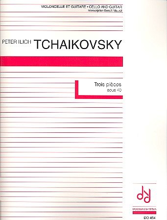 P.I. Tschaikowsky: Trois pièces, op. 40 (cel, Kamens (Pa+St)