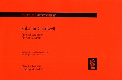 H. Lachenmann: Salut für Caudwell, 2Git (Sppa)