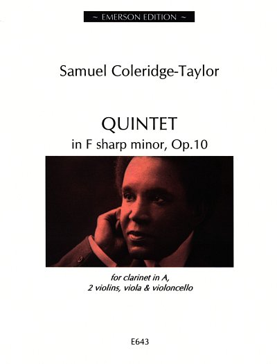 S. Coleridge-Taylor: Quintett fis-Moll , Klar2VlVaVc (Pa+St)