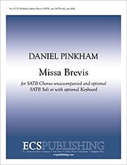D. Pinkham: Missa Brevis