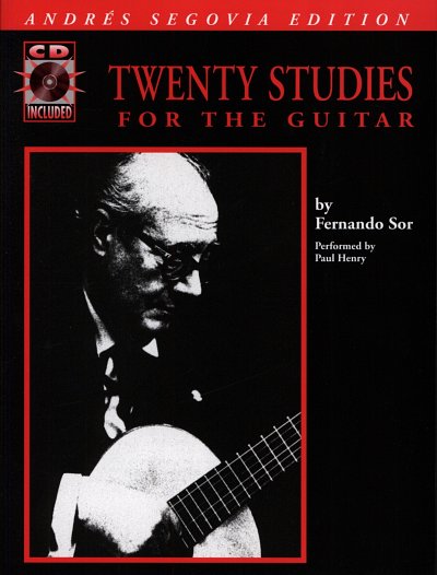 F. Sor: 20 Studies For The Guitar Andre Segovia Edition