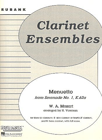 W.A. Mozart: Menuetto from Serenade No. 1 (K. 62a) (Bu)
