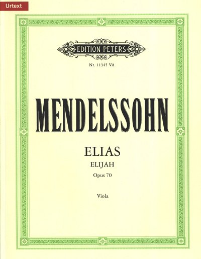 F. Mendelssohn Barth: Elias op. 70, GsGchOrch (Vla)