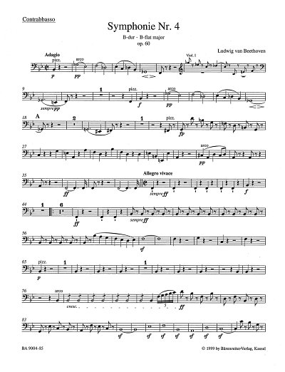 L. v. Beethoven: Symphonie Nr. 4 B-Dur op. 60, Sinfo (KB)