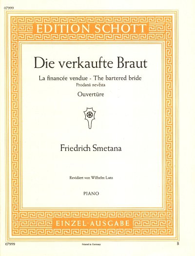 B. Smetana: Die verkaufte Braut , Klav