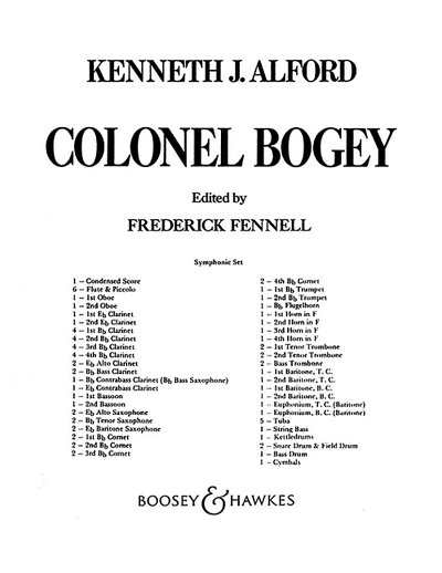 F. Fennell: Colonel Bogey, Blaso (Dirst)