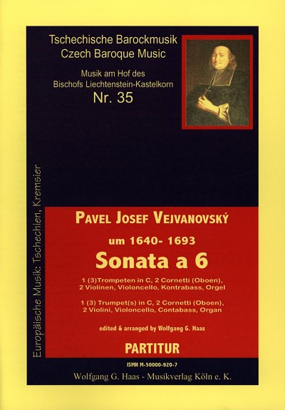P.J. Vejvanovsky: Sonata A 6 Tschechische Barockmusik 35