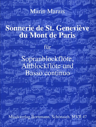 M. Marais: Sonnerie De St Genevieve Du Mont De Paris
