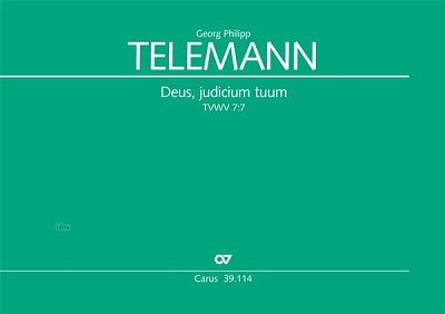 G.P. Telemann: Deus, judicium tuum TVWV 7:7