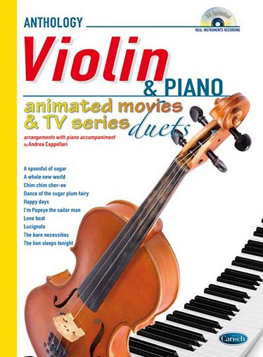 Animated Movies and TV Duets for Violin And Piano, VlKlav