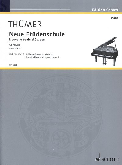 O.G. Thümer: Neue Etüdenschule Band 3, Klav