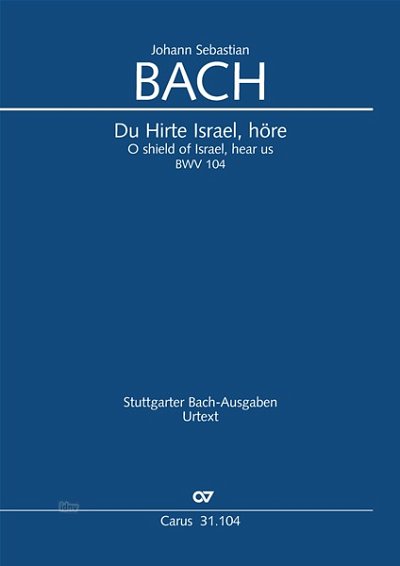 DL: J.S. Bach: Du Hirte Israel, höre BWV 104 (1724) (Part.)