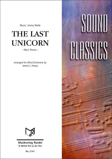 J. Webb: The Last Unicorn, Blaso (Pa+St)