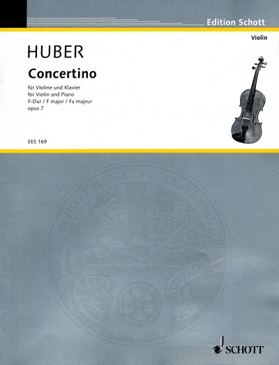 Huber Adolf: Concertino  F-Dur op. 7