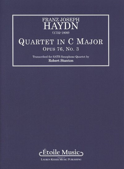 J. Haydn: Quartet in C Major, 4Sax (Pa+St)