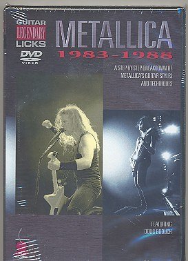 D. Boduch: Metallica - Guitar Legendary Licks 198, Git (DVD)