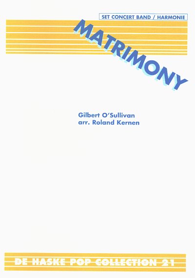 G. O'Sullivan: Matrimony, Blasorch (Pa+St)