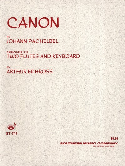 J. Pachelbel: Canon, 2FlKlav (Part.)