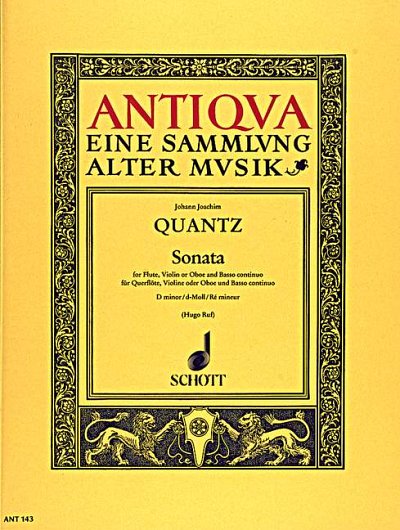 J.J. Quantz: Sonata d minor