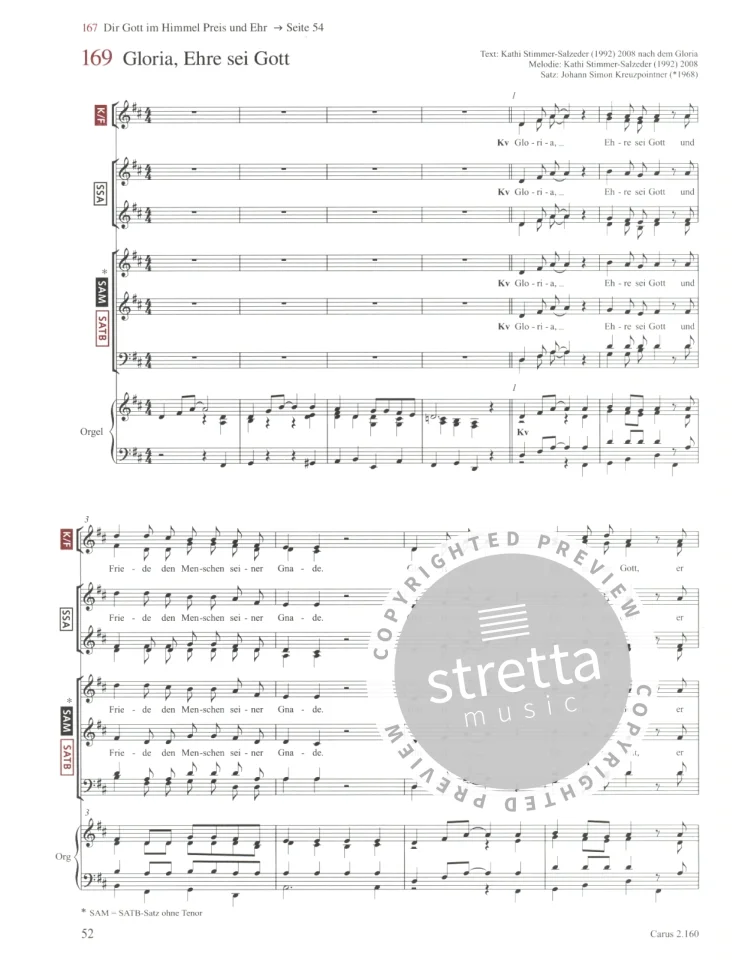 Chorbuch Gotteslob - Chorleiterband, Gch4/3Org (Part.) (4)