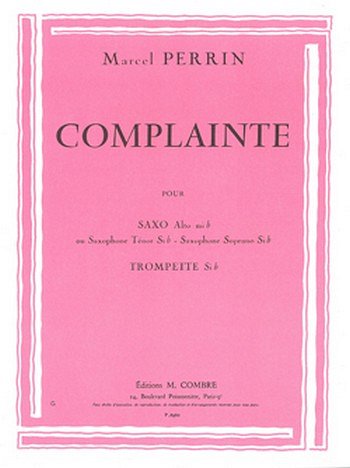 M. Perrin: Complainte (Bu)