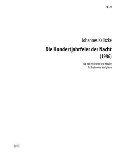 Kalitzke Johannes: Die Hundertjahrfeier Der Nacht (1986)