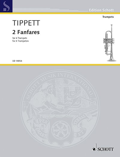 DL: M. Tippett: 2 Fanfares (No. 2 & 3) (Pa+St)