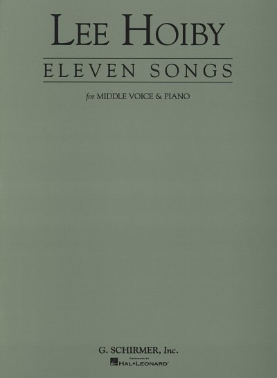 11 Songs for Middle Voice & Piano, GesMKlav