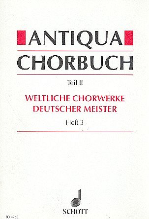 H. Mönkemeyer: Antiqua-Chorbuch Teil II / Heft 3, Gch