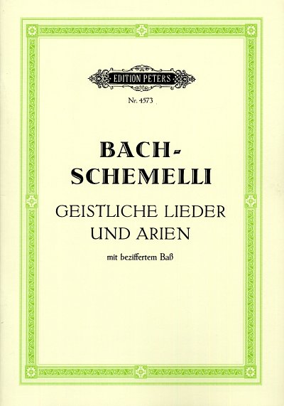 J.S. Bach: 69 geistliche Lieder und Arien, GesBc