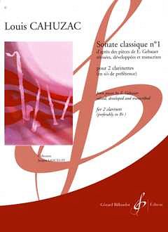 Sonate Classique N°1, 2Klar (Sppa)