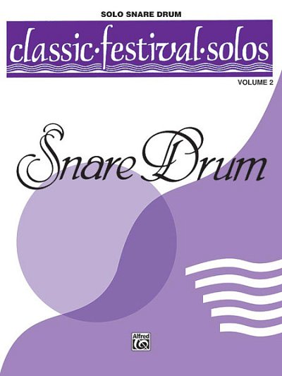 Classic Festival Solos -Sn. Drum Vol. 2 Solo Book
