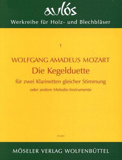W.A. Mozart: Die Kegelduette KV487, 2Klar (Sppa)