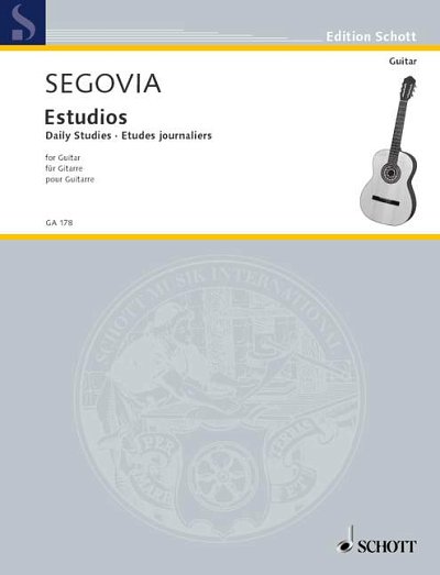 A. Segovia: Etudes journaliers