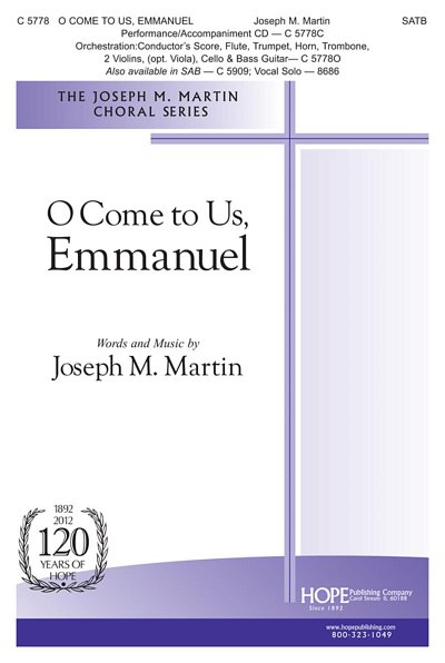 O Come to Us, Emmanuel, Gch;Klav (Chpa)