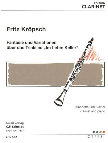 F. Kroepsch: Fantasie und Variationen üb, KlarKlv (KlavpaSt)