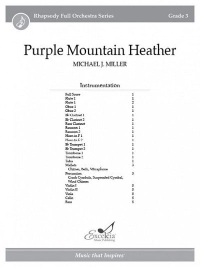M.J. Miller: Purple Mountain Heather, Sinfo (Part.)