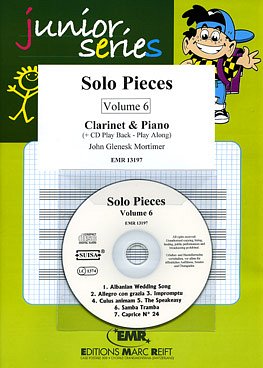 J.G. Mortimer: Solo Pieces Vol. 6, KlarKlv (+CD)