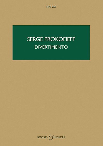 S. Prokofiev: Divertimento op. 43