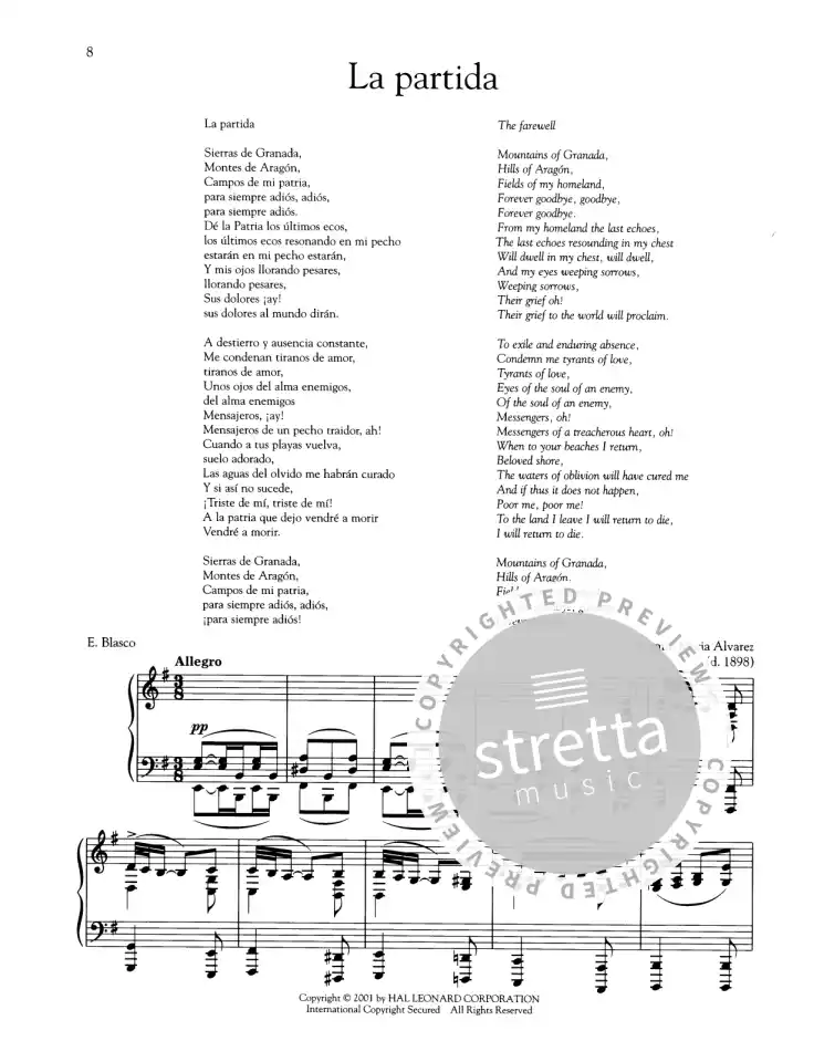 R. Walters: Anthology of Spanish Song, GesTiKlav (1)