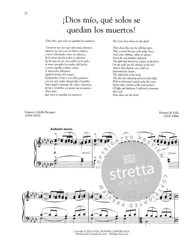 R. Walters: Anthology of Spanish Song, GesTiKlav (3)